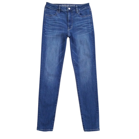 American Eagle Super Stretch Super Hi-Rise Jegging Jeans Size 6 - Picture 1 of 10